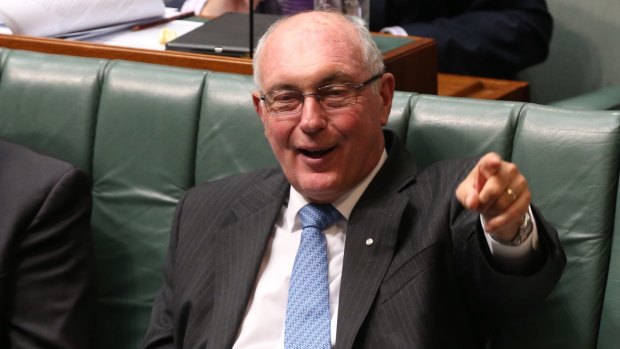 Deputy Prime Minister Warren Truss during question time on Thursday.