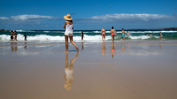 Temperatures in Sydney this April have been more typical of those in mid-summer.