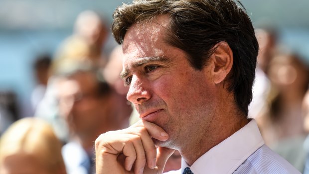 AFL chief Gillon McLachlan called the behavior 'idiotic'. 