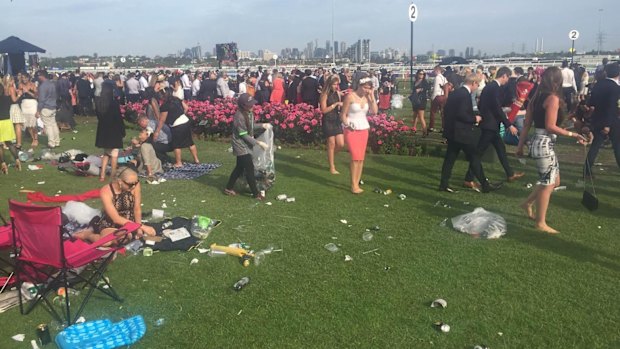 Clean up at Flemington.