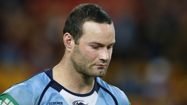 Under fire: Phil Gould says Blues captain Boyd Cordner doesn't deserve to retain his place in the side.