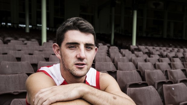 Colin O'Riordan, from Ireland, will make his AFL debut for the Swans on Sunday.