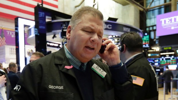 Wall Street ended lower on a high volume day. 