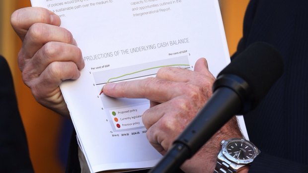 Prime Minister Tony Abbott during a press conference at Parliament House on Wednesday.