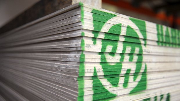 Net profit in the year ended March 31 fell 16 per cent, the building products maker says.