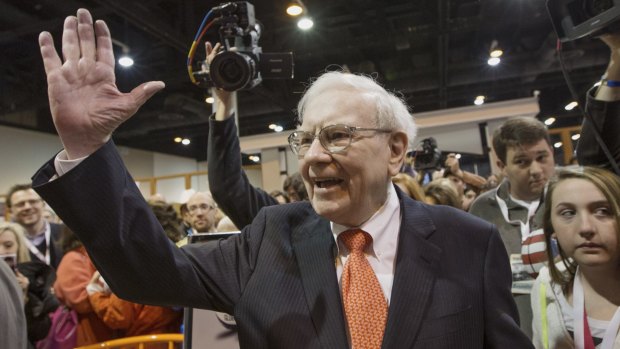 In it for the long haul: Warren Buffett.
