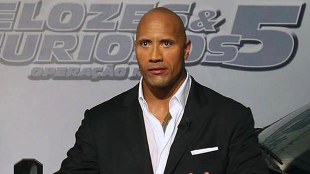 Dwayne 'The Rock' Johnson might have been relegated to the kids table at Murdoch's dinner were it not for the guest of honour. 