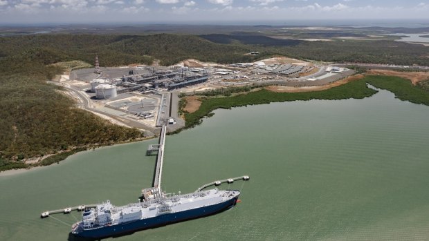 Santos GLNG project in Queensland.