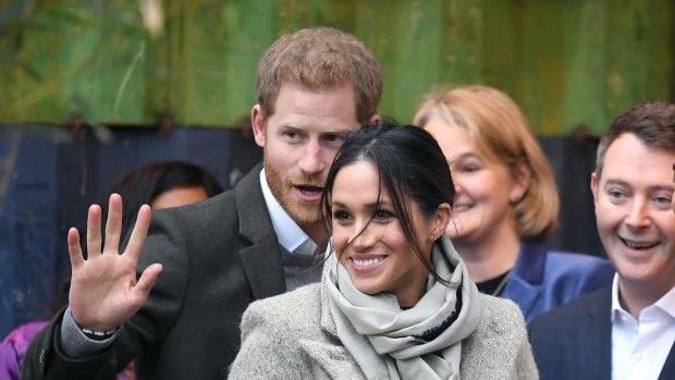 Prince Harry and Meghan Markle visit youth-orientated radio station, Reprezent FM, in Brixton, London.