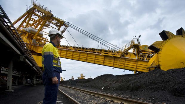 Port Waratah Coal Services's coal facility on Kooragang Island, Newcastle. Plan for expansion scrapped. 