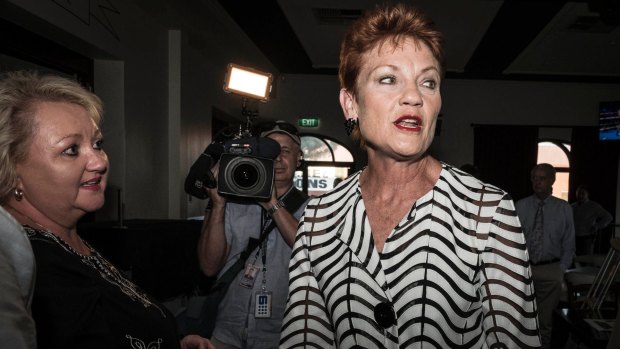 Pauline Hanson's One Nation blocked the ABC from attending its election night party.