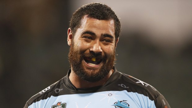 Still Blue: Andrew Fifita has committed his international future to Tonga, but it does not make it impossible for him to play for NSW.