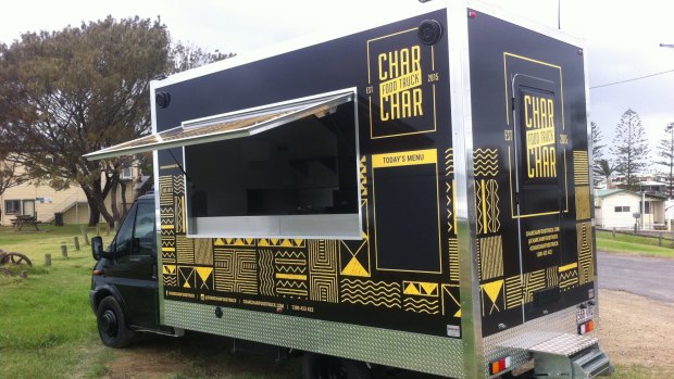 Char char bar and grill food truck