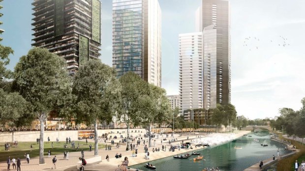 Parramatta Council's vision for the Parramatta River.
