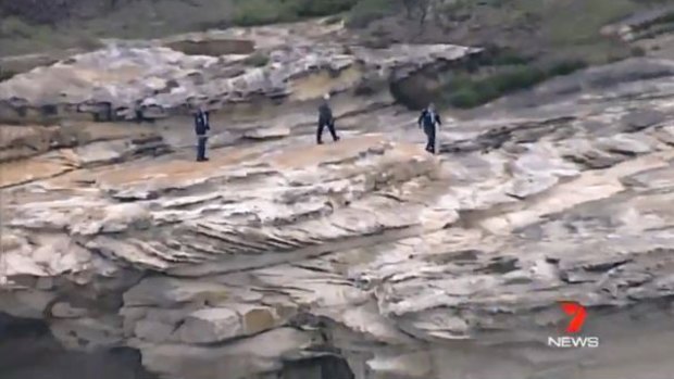A man has died after falling off a cliff in Kurnell. He may have been whale watching at the time, police say.