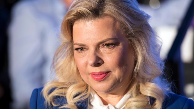 Sara Netanyahu the wife of Israeli Prime Minister Benjamin Netanyahu 