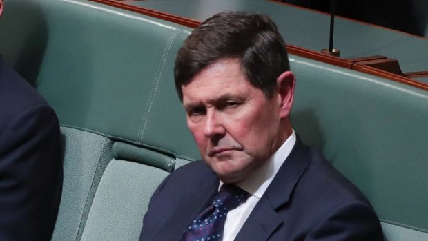 Kevin Andrews in federal Parliament last month.