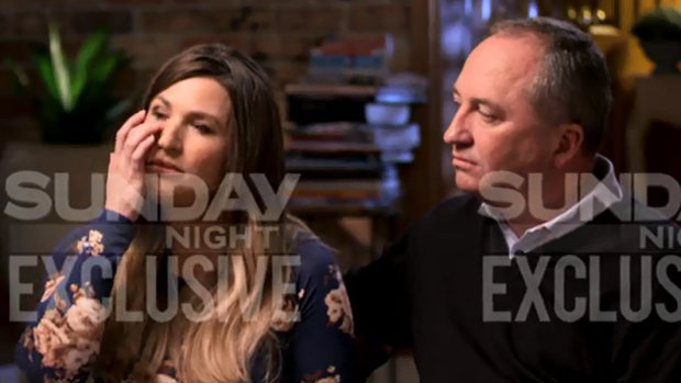 Vikki Campion and Barnaby Joyce have given an exclusive interview to Channel Seven's Sunday Night program.