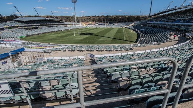 Canberra Stadium is one of the oldest venues in the NRL and Super Rugby.