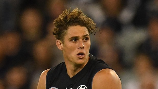 Charlie Curnow has been added to Carlton's injury list.