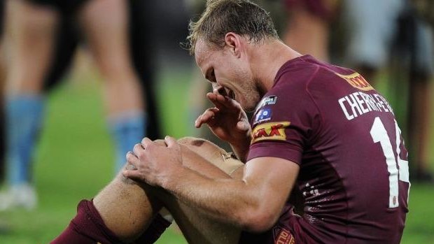 Daly Cherry-Evans could sit out Origin II with a knee injury.