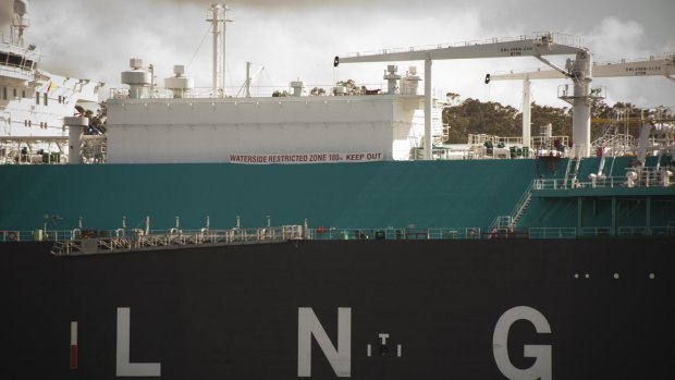 Australia was "absolutely" still set to benefit as the country overtakes Qatar as the world's biggest LNG exporter.