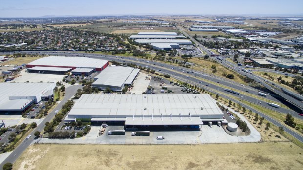 The value of industrial land in Melbourne has risen sharply.