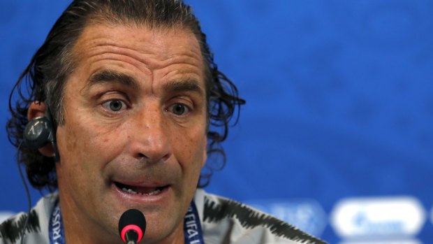 Saudi Arabia head coach Juan Antonio Pizzi.