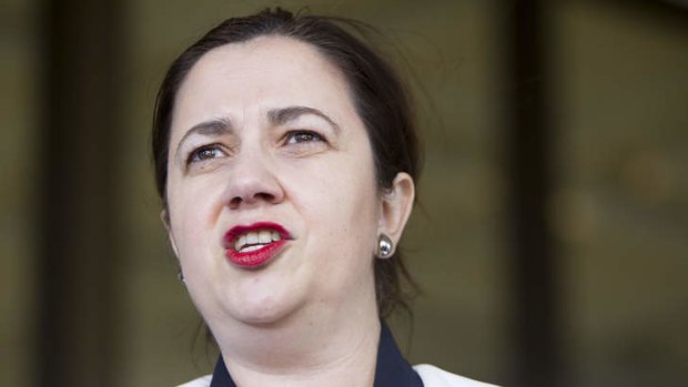 Queensland opposition leader Annastacia Palaszczuk.