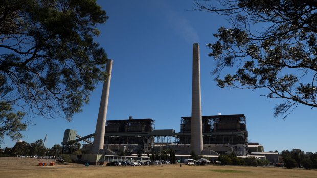 The Liddell power station in the Hunter Valley.