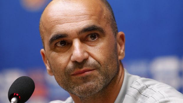 "Tomorrow we want to perform well but the priority is not to win": Roberto Martinez.