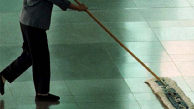 A company awarded a school cleaning contract has been hit with a fine for underpaying workers