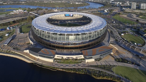 Optus Stadium will host its first ever sell out crowd tonight.