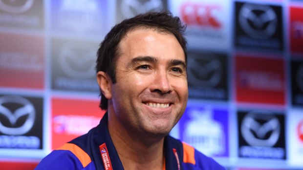 Winning grin: Coach Brad Scott is  pleased with the brand of football his side are playing.