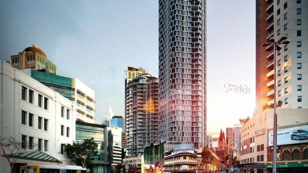 Consolidated Properties has unveiled its $200 million Queen Street residential tower.
