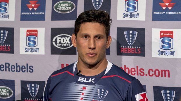 Timely: Adam Coleman returns for the Rebels this weekend.