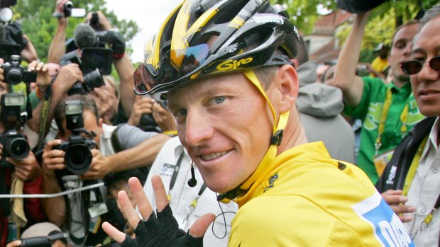 Public outcry: Lance Armstrong.