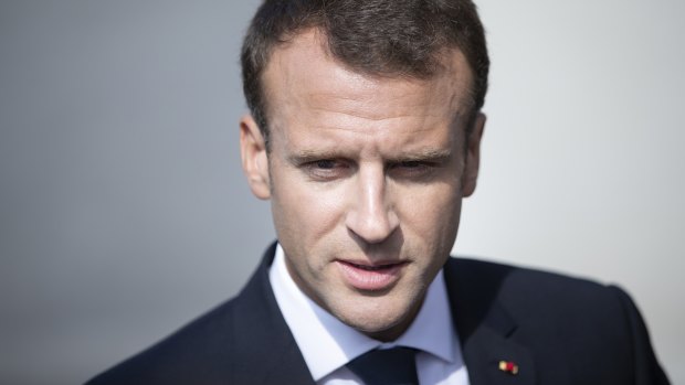 French President Emmanuel Macron admonished the teen for not calling him 'monsieur'.