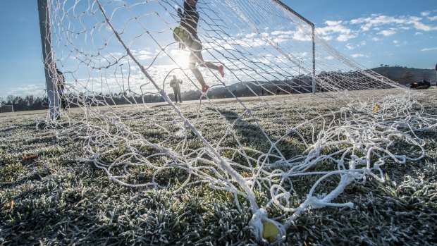 Spare a thought for the Kanga Cup players who took the field on sub-zero Canberra mornings last week.