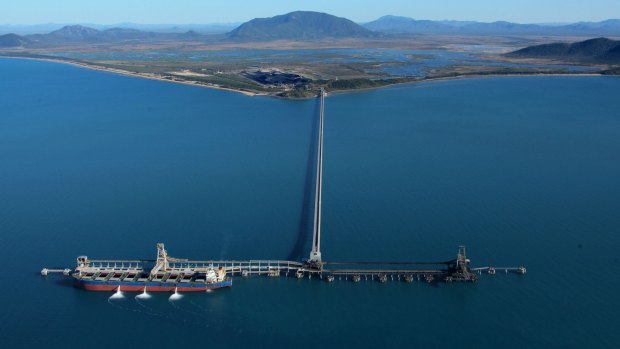 Abbot Point on the Queensland coast.