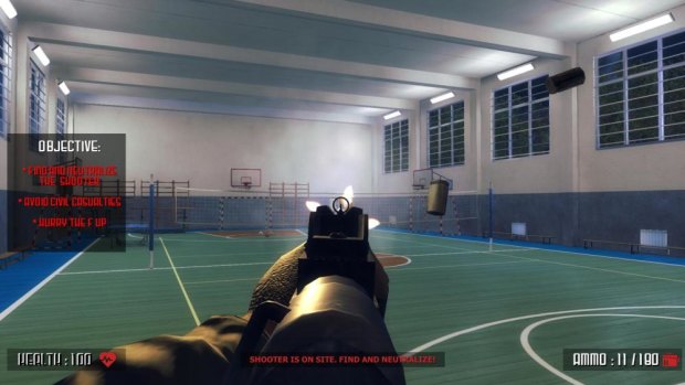Publisher ACID had planned to release <em>Active Shooter</em> on Valve Software's online platform, Steam, but Valve pulled the game.