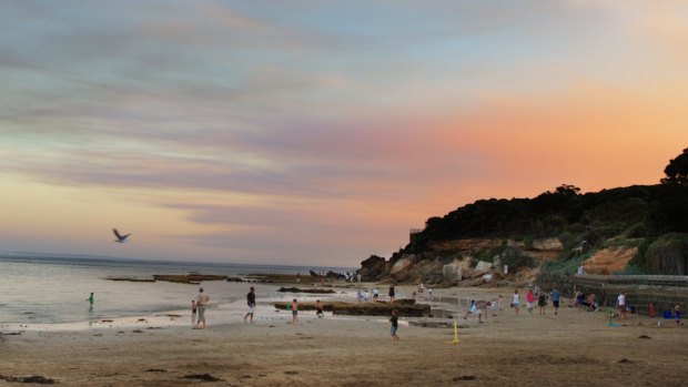 The beach at Point Lonsdale.