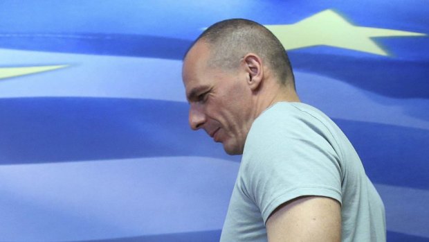 Yanis Varoufakis is leaving the stage.