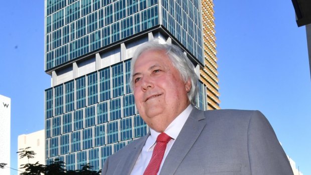 The lawyer for Clive Palmer's nephew Clive Mensink has not spoken with his client, telling a court Mr Palmer was the "conduit".