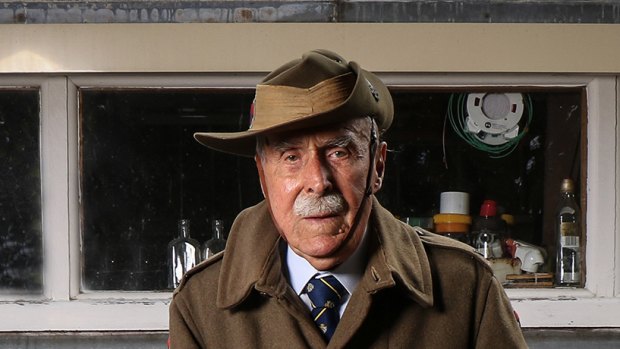 Rat of Tobruk Bob Semple. He will be speaking at the Anzac Day service in Canberra.