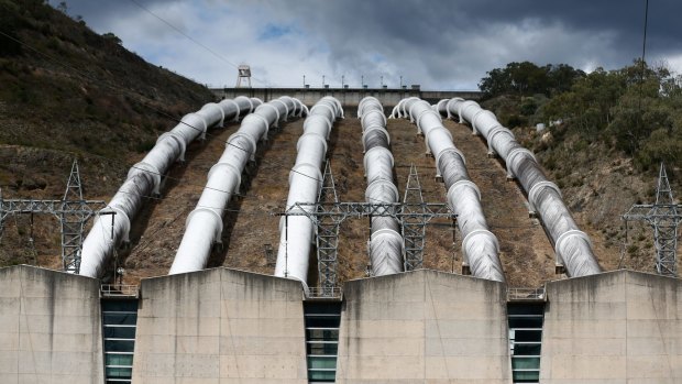Snowy Hydro's Tumut 3 power station in Talbingo, NSW, near the site of the proposed 2.0 pumped hydro plant.