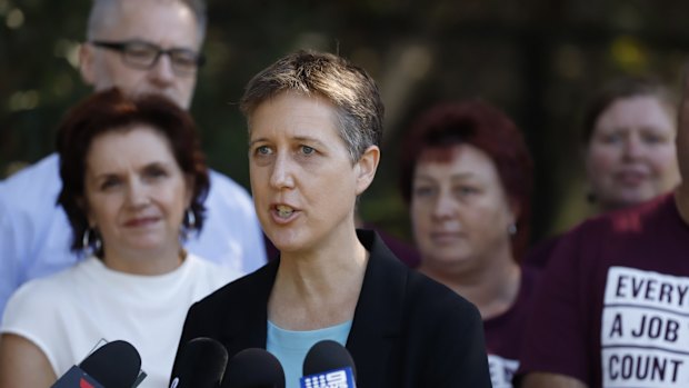 ACTU secretary Sally McManus is campaigning to 'Change the Rules' 