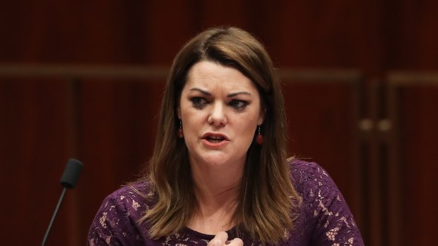 Sarah Hanson-Young has demanded an apology and financial compensation within seven days.