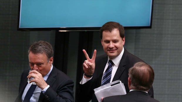 Labor MP Ed Husic is sent out of question time at Parliament House on Wednesday.