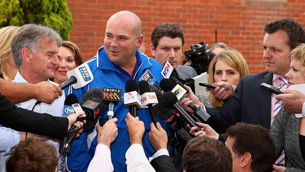 When will racing command thiis sort of attention again? Black Caviar trainer Peter Moody announces the retirement of Black Caviar.